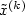 \tilde{x}^{(k)}